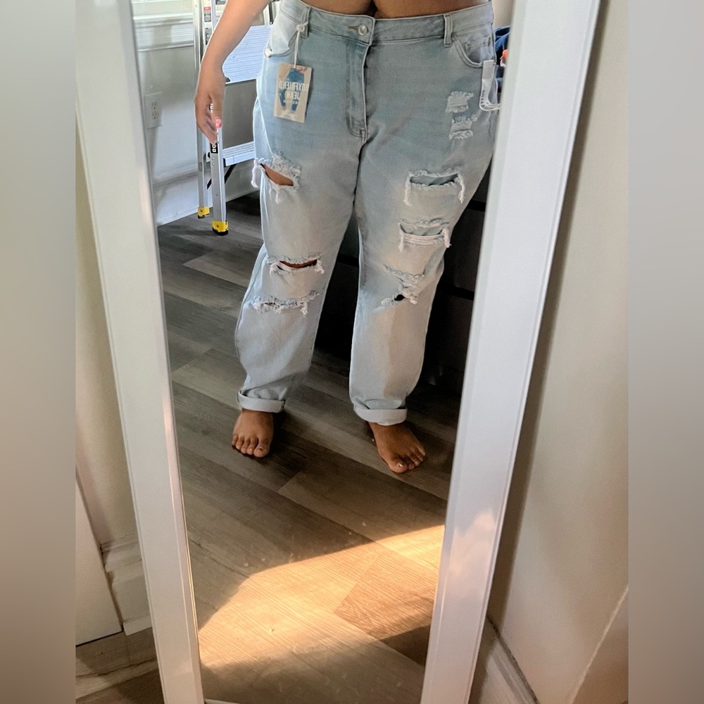 Brand new plus size wax jeans